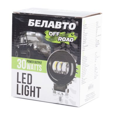 Купити Світлодіодна додаткова LED фара БЕЛАВТО CSP 1860DE Дальнє світло Алюмінієвий корпус (BOL0310L) 62351 Додаткові LЕD фари