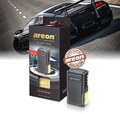 Купити Ароматизатор повітря на обдування Areon Black Platinum 8 мл (AC03-02796) 43070 Ароматизатор на обдування