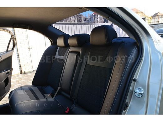 Купить Авточехлы модельные MW Brothers для Chevrolet Bolt EV с 2016 серия Dynamic Style (серая нить) 59064 Чехлы модельные MW Brothers