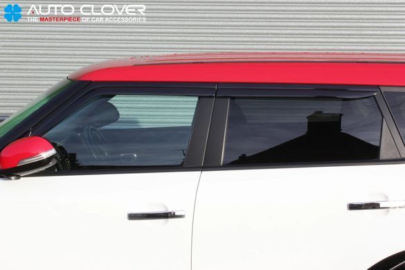 Buy Window deflectors wind deflectors for Kia Soul 2014-2019 4 pcs (Auto Clover) 89871 Window deflectors for KIA