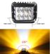 Купить Дополнительная LED фара 18W (3W*6) 10-30V 90x76x80 mm Ближний стробоскоп 1 шт (W 0260-RB) 8735 Мигалки - Страбоскопы - 4 фото из 6