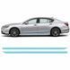 Купить Антигравийная защитная бронепленка по лекалам для Acura RLX I facelift 2018-2020 - нижняя зона кузова пороги 102964 Модельные лекала защитных пленок для Acura