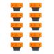 Купить Габарит LED прямоугольный 110х4 2 мм / 24V / 4 диода Оранжевый 10 шт (MRT 50) 8962 Габаритные огни - 1 фото из 3