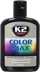 Купить Кремовый полироль кузова K2 Color Max / Черный / скрывает царапины /усиливает цвет / 200 мл (EK020CA) 36768 Полироли кузова воск - жидкое стелко - керамика