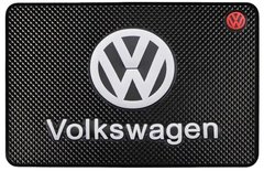 Купити Антиковзний килимок торпеди з логотипом Volkswagen 200x130 мм. 63026 Антиковзні килимки на торпеду