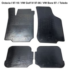 Купити Автомобільні килимки в салон Skoda Octavia I 97-10 / VW Golf IV 97-06 / VW Bora 97 57836 Килимки для Skoda