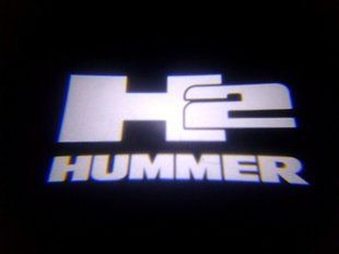 Купить Картридж-вставка логотипа HUMMER H2 на двери 1 шт (Завод) 88999 Проектор логотипа в дверь
