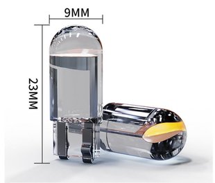 Купити Світлодіод 12V Т10 Синій SMD 1 5050 10110 +25Lm уп.10шт 26181