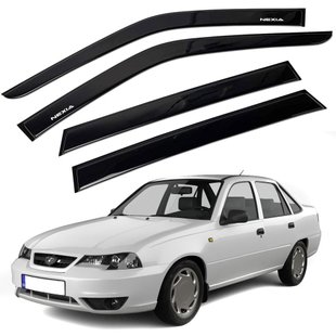 Купить Дефлекторы окон ветровики Daewoo Nexia 1995-2011 Скотч 3M Voron Glass 44770 Дефлекторы окон Daewoo