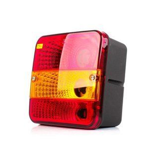 Buy Rear light universal square 14x14cm Wesem LT2.26600 Truck 9036 Front, rear, trailer lights