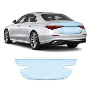 Купити Антигравійна захисна бронеплівка за лекалами для Mercedes-Benz S-Class W223 2020- зона кришки багажника 107198 Модельні лекала захисних плівок для Mercedes-Benz