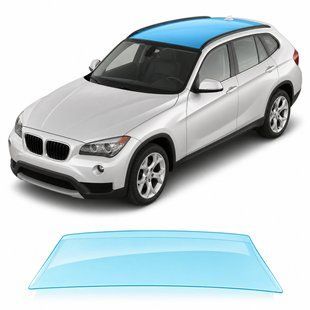 Купить Антигравийная защитная бронепленка по лекалам для BMW X1 E84 2009-2015 - зона крыши 102272 Модельные лекала защитных пленок для Bmw