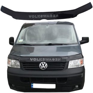 Купить Дефлектор капота мухобойка Volkswagen T5 2003-2010 Voron Glass 58821 Дефлекторы капота Volkswagen