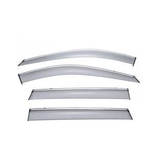 Buy Window deflectors wind deflectors for Toyota Avalon (XX40) 2012-2018 with chrome molding 2168 Window deflectors for Toyota