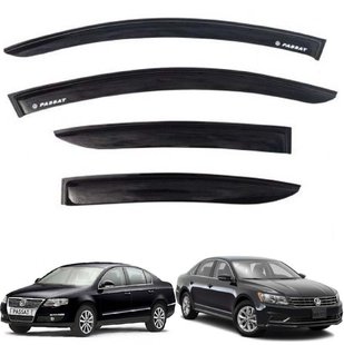 Купить Дефлекторы окон ветровики Volkswagen Passat B6 Седан 2005-2011 Скотч 3M Voron Glass 41143 Дефлекторы окон Volkswagen