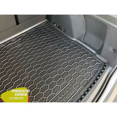 Купить Автомобильный коврик в багажник Renault Duster 2019,5- 4WD / Резино - пластик 42305 Коврики для Renault