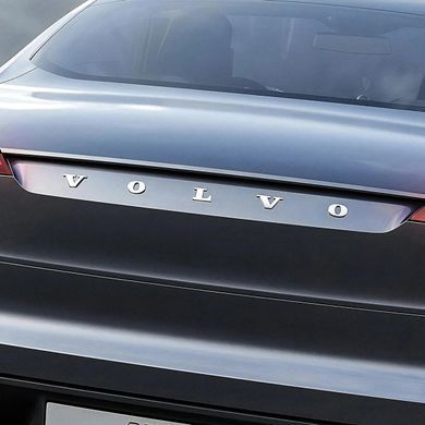 Купити Емблема напис VOLVO хром 537х26мм пластик (на скотчі) 95347 Емблема напис на іномарки