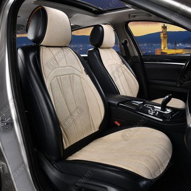 Buy Seat covers Alcantara Elegant ANCONA Beige Full Set (700 814) 80330 Premium Seat Covers (Alcantara)