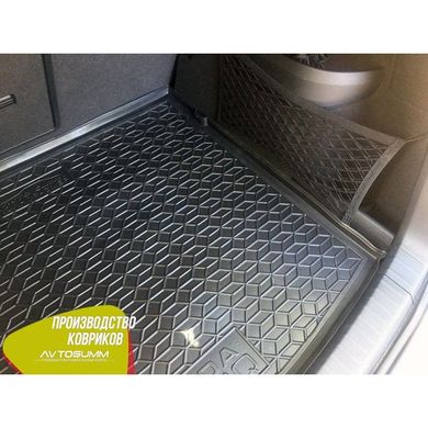 Купить Автомобильный коврик в багажник Skoda Karoq 2019,5- полноразмерка / Резиновый Avto-Gumm 27772 Коврики для Skoda