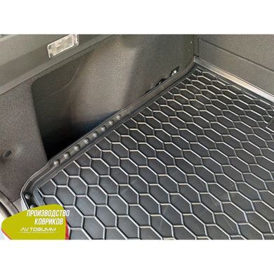Купить Автомобильный коврик в багажник Renault Duster 2019,5- 4WD / Резино - пластик 42305 Коврики для Renault