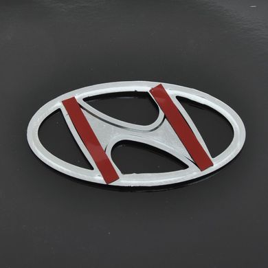 Купить Эмблема для Hyundai 128 x 65 мм Getz 3M скотч 21526 Эмблемы на иномарки
