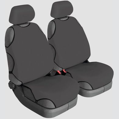 Купити Авточохли майки для передніх сидінь Beltex DELUX Графит Темно-Сірі (BX12510) 31730 Майки для сидінь