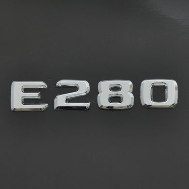 Купити Емблема - напис "E280" скотч 125х24 мм (A 220 817 0015) 22065 Емблема напис на іномарки