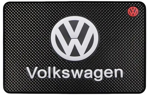 Купить Антискользящий коврик торпеды с логотипом Volkswagen 200x130 мм 63026 Антискользящие коврики на торпеду