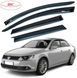 Купить Дефлекторы окон ветровики HIC для Volkswagen Passat B8 2015- седан Оригинал (VW56) 58341 Дефлекторы окон Volkswagen - 1 фото из 3