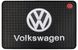 Купити Антиковзний килимок торпеди з логотипом Volkswagen 200x130 мм. 63026 Антиковзні килимки на торпеду - 1 фото из 6