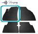 Driver's floor mat for Hyundai Santa Fe I (SM) 2001-2006