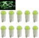 Buy LED 12V T5 COB 15300 0.5W 6000K Purple light 10 pcs (No. 90) 65565 LEDs - T5 Seed