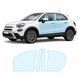 Купити Антигравійна захисна бронеплівка за лекалами для Fiat 500X I facelift 2019-2023 - зони дверей і стійки вікон 104161 Модельні лекала захисних плівок для Fiat