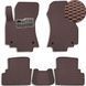 Buy EVA floor mats for Opel Zafira A 1999-2005 with heel pad Brown 5 pcs 65981 Floor mats for Opel