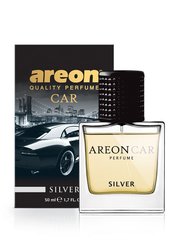 Купить Ароматизатор воздуха Areon Car Perfume 50ml Glass Silver 7852 Ароматизаторы в авто