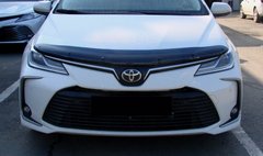 Купить Дефлектор капота мухобойка для Toyota Corolla 2018- ( STOCOR1812) 2303 Дефлекторы капота Toyota
