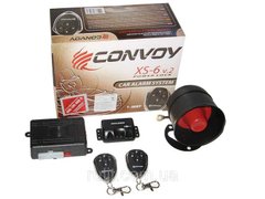 Купить Автосигнализация Convoy XS- 6 v2 / одностороняя с силовым выходом / сирена 6 тональная / турботаймер / режим 25554 Одностороння Cигнализация