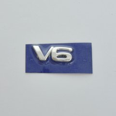 Купити Емблема - напис "V 6" скотч 47х17 мм (5690) 22071 Емблема напис на іномарки