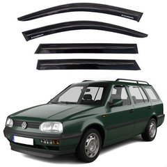 Купити Дефлектори вікон ветровики Volkswagen Golf IV 1997-2002 Універсал Скотч 3M Voron Glass 44776 Дефлектори вікон Volkswagen