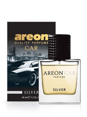 Купити Ароматизатор повітря Areon Car Perfume 50ml Glass Silver 7852 Ароматизатори спрей