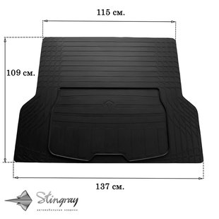 Купить Автомобильный коврик в багажник TRUNK MAT UNI BOOT L 137x109 см 30683 Универсальные Коврики в багажник