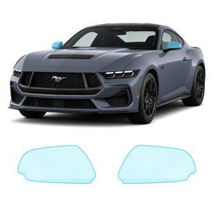 Купити Антигравійна захисна бронеплівка за лекалами для Ford Mustang S650 2024- дзеркала 104501 Модельні лекала захисних плівок для Ford