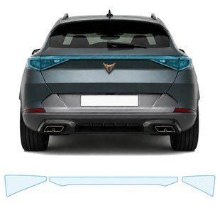 Купить Антигравийная защитная бронепленка по лекалам для Seat Cupra Formentor I 2020-2024 - задние фонари стопы 108707 Модельные лекала защитных пленок для Seat