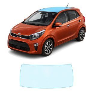 Buy Pre-cut paint protection film for Kia Picanto JA 2017-2019 - roof area 105634 Model-specific paint protection film patterns for Kia