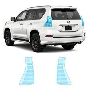 Buy Pre-cut paint protection film for Lexus GX J150 facelift 2 2020-2023 - rear brake lights 106175 Model-specific paint protection film patterns for Lexus