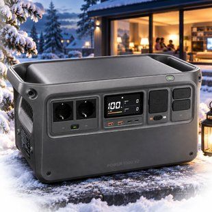 Купити Зарядна станція DJI Power 1000 V2, 2600 Вт, 1024 Вт/год (Швидка зарядка електростанція для дому, UPS, ДБЖ) 110874 Портативні зарядні пристрої Power Bank (Повербанк)