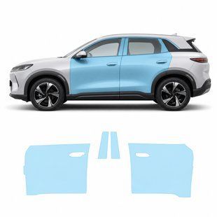 Buy Pre-cut paint protection film for BYD Sealion 05 I 2023- doors and windows pillars 103201 Model-specific paint protection film patterns for BYD