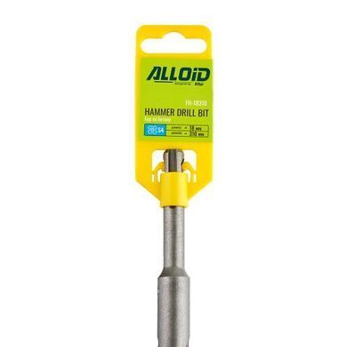 Купити Бур по бетону Alloid SDS-plus S4 18x310 мм (FH-18310) 85624 Свердла по бетону