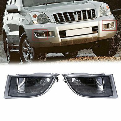 Buy Fog Lights for Toyota Prado FJ120 2003-2009 H3 12V 55W with Wiring Kit (TY-040) 65572 Fog lights model Foreign car