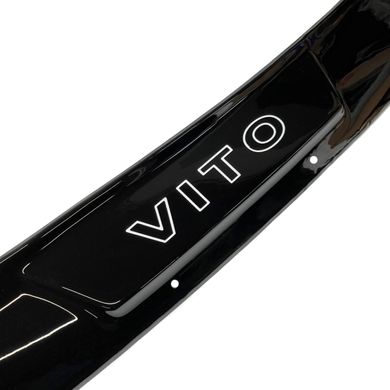 Купить Дефлектор капота мухобойка Mercedes Vito (W447) 2014- Евро крепление Voron Glass 58997 Дефлекторы капота Mercedes-benz